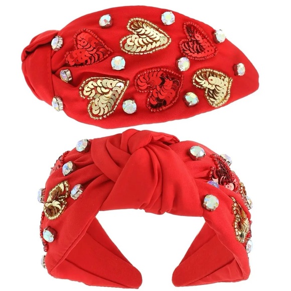 Sequins Valentine Headband - Picture 1 of 1